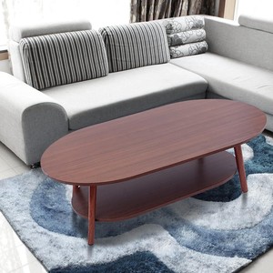 Coffee <strong>Table</strong> W/Storage Shelf 2 Tier Wooden <strong>Cocktail</strong> <strong>Table</strong> Sofa Accent Tea <strong>Table</strong> Living Room Home Office Small Furniture Center - Product Image 5