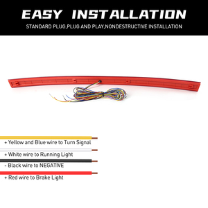 Accessoire Direct Usine, Feu Arrière LED de Pare-chocs, Troisième Feu Stop pour <span class=keywords><strong>Kia</strong></span> <span class=keywords><strong>Sportage</strong></span> QL LX <span class=keywords><strong>EX</strong></span> 2016 2017 <span class=keywords><strong>2018</strong></span> 2019 2020 2021 - Product Image 6