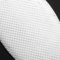 Chaussons d'hôtel jetables non tissés à bout fermé gris et blanc, personnalisés et économiques, pour la maison, l'hôtel, le spa et les voyages (échantillon disponible)