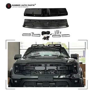 Auto Accessories Modification Spare Parts Black 4 Led Front Top Roof Spoiler Light Roof Spoiler Lights For Ford Ranger