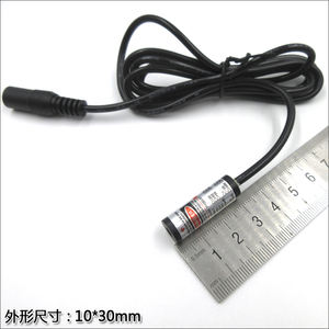 Módulo de diodo láser de línea invisible infrarroja, FU850LX-BD10, 10x30mm, DC3V, 850nm, 1mW - Product Image 3