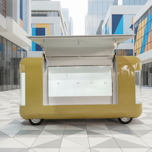 Camión de Comida Personalizado Multifuncional de Cuatro Ruedas para Venta de Aperitivos Fritos, Dulces, Cerveza, en Houston, EE. UU., Carrito Móvil de Venta Ambulante - Product Image 5