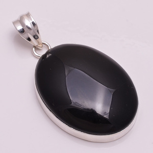 Pierre de lune arc-en-ciel naturelle pierre précieuse pendentif en argent sterling 925, exportateur de bijoux en argent sterling 925 fin, bijoux en argent personnalisés - Product Image 6