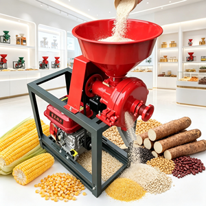 Máquina para Moler Granos Secos y Húmedos, Molino de Trigo, Maíz, Soja y Yuca, con Motor a Gasolina, Diésel o Eléctrico - Product Image 1