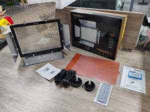 Lumière vidéo de studio <span class=keywords><strong>Yongnuo</strong></span> Yn600l, température de couleur réglable 3200k-5600k, LED avec télécommande - Product Image 5
