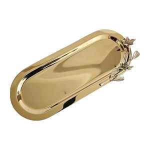 Bandeja DE SERVICIO DE ALUMINIO hecha a mano elegante con calidad superior para el uso del servicio del hotel y del restaurante - Product Image 6