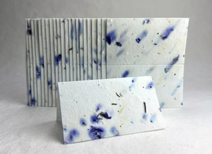 Impresión de tarjetas de felicitación en blanco floral, superficie sin recubrimiento, mensaje de agradecimiento, suministros para Club, etiquetas de regalo, papel personalizado de alta calidad - Product Image 4