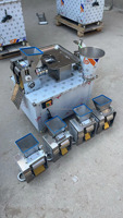 Machine automatique motorisée en acier inoxydable pour la fabrication de raviolis et de samosas, capacité de 4800 pièces/heure
