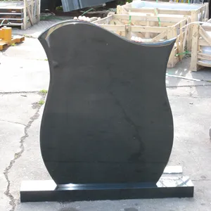 Granite Tombstone and Monuments <strong>Cheap</strong> Black Granite <strong>Grave</strong> Stone <strong>Headstone</strong> - Product Image 1
