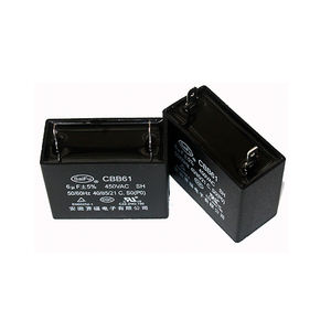 Condensateur de ventilateur de Table Rohs <span class=keywords><strong>6uF</strong></span>, 400v ac, <span class=keywords><strong>CBB61</strong></span> S3 10uF - Product Image 4