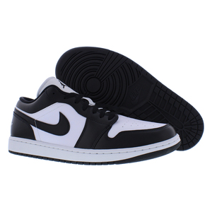 Nike Air Jordan รองเท้าบาสเก็ตบอลสำหรับผู้หญิง1ข้อที่เพิ่มความสูงบนผ้าใบสีขาว/ดำ/ขาว-100% ของแท้ - Product Image 5