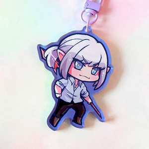 Breloque en acrylique OEM/ODM personnalisée <span class=keywords><strong>Final</strong></span> <span class=keywords><strong>Fantasy</strong></span> XIV, mignonne, pour fans de jeux et de filles gamers - Product Image 6