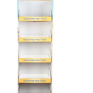 Factory Custom PP Detachable DIY 4-Tier Floor <b>Display</b> Stand for up Paper <b>Display</b> <b>Rack</b> for Shop - Product Image 5