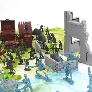 Set Militare <span class=keywords><strong>Pirata</strong></span> in PP da 311 Pezzi - Set di Gioco per Bambini sulla Guerra dei Contraffiuti con Miniature, Età 3+ - Product Image 3