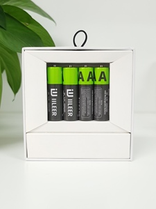 IILEER 미국 창고 재고 1.5V AA 충전식 리튬 이온 배터리 2000mAh 1200mAh 용량 1200 사이클 유형 C 포트 야외 - Product Image 6