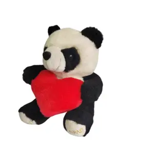 Plüsch tier Panda Dekoration Unisex Gefüllte Panda Weiß Weiches Tier Spielzeug Panda Plüschtiere für Geschenke 8 bis 13 Jahre, 14 Jahre & up-