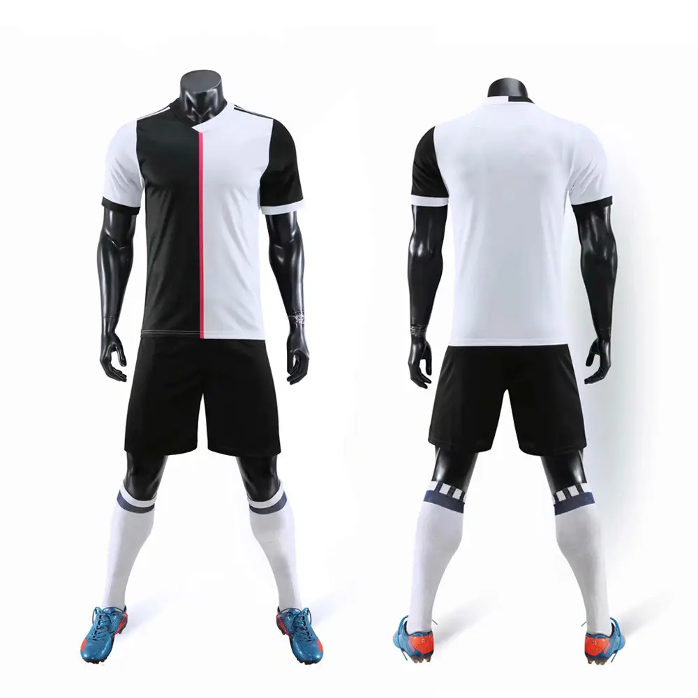 Wholesale Custom High Quality Adult Soccer Jersey Set Training Uniform Men Children Football Jerseys Kits Kids Soccer Jersey