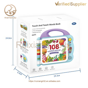 ของเล่นเสริมพัฒนาการด้าน<span class=keywords><strong>ภาษา</strong></span>สำหรับ<span class=keywords><strong>เด็ก</strong></span>ปี 2026 หนังสือเสียงการ์ตูนสีสันสดใส ของเล่นหนังสือเสียงภาษาอังกฤษ - Product Image 5