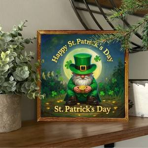 Marco <span class=keywords><strong>de</strong></span> Fotos <span class=keywords><strong>de</strong></span> Madera con Diseño <span class=keywords><strong>de</strong></span> Trébol Verde para el Día <span class=keywords><strong>de</strong></span> <span class=keywords><strong>San</strong></span> <span class=keywords><strong>Patricio</strong></span>, Accesorios <span class=keywords><strong>de</strong></span> Fotografía para Decoración del Día <span class=keywords><strong>de</strong></span> <span class=keywords><strong>San</strong></span> <span class=keywords><strong>Patricio</strong></span> - Product Image 2