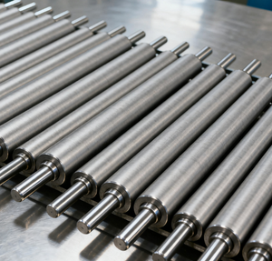 JINHECHENG Heavy Duty 304 Edelstahl Industrie rollen rad-Neuzustand Schwerkraft förderer Kugellager 1000kg Last - Product Image 6