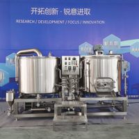 Fermenteur de bière 500L Nova à 2 cuves, équipement de brassage en acier inoxydable 304 avec système de contrôle PID, Turquie