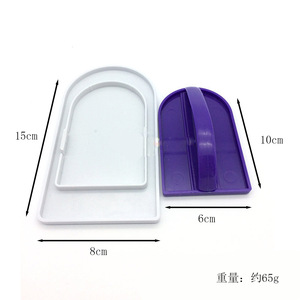 Fondant Cake Smoother With Handle Rectangle Plastic Eco Friendly Cake <b>Decorating</b> Tool - Product Image 4