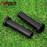 PGM QT020 360. Tees de golf en caoutchouc noirs à flexion libre pour plateforme de balle de golf
