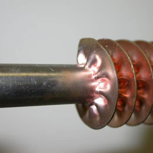 Parti essenziali della macchina chimica dei tubi dell'aletta di rame di alta qualità per lo scambio termico efficiente - Product Image 2