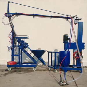 Pulvérisateur de mortier ciment humide 4,5 m, machine à projeter le <span class=keywords><strong>béton</strong></span> renforcé de fibres de verre, machine à projeter le ciment à vis, machine à jet GRC - Product Image 3
