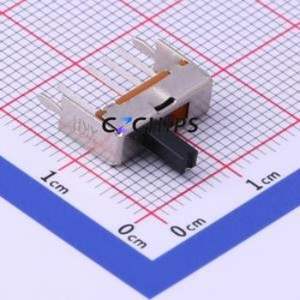 SS13D75L5 Slide Switch Through hole Component (THT) Switch Single Pole Three Throw Rectangle Pin Header PC Pin 12mm - Product Image 2