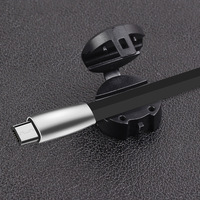 Organisateur de câbles magnétique pour voiture, clip adhésif réutilisable, hub de rangement de câbles de données, organisateur de bureau créatif, support de câbles - Cadeau