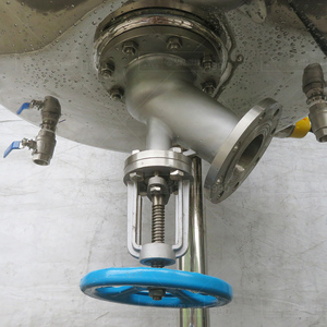 500 1000L nhà máy giá điện sưởi ấm trộn Tank trọng ấm đun nước khuấy Tank với dưới Van trộn Tank emullsifier - Product Image 2