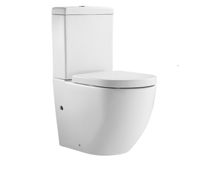 W8693 + T8593 новый дизайн, сертификат водяного знака, Лидер продаж, керамическая чаша для туалета с двойным сливом, напольная двухсекционная унитаз - Product Image 2