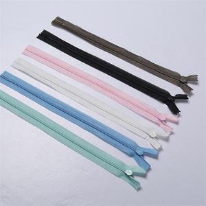 Haute qualité 10 pouces Sbs3 # dentelle multicolore Invisible Nylon fermé fermeture à glissière autobloquante usine - Product Image 3