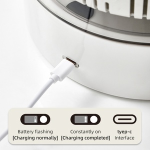 Essoreuse à salade électrique rapide avec frein, support OEM, en plastique, pour laver, sécher et égoutter les légumes - Product Image 6