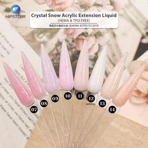 Gel de Extensión de Uñas Acrílico Crystal Snow, Gel UV Profesional, Marca Privada OEM, Gel Constructor con Brillo Nude, Esmalte de Gel para Extensión de Uñas - Product Image 5