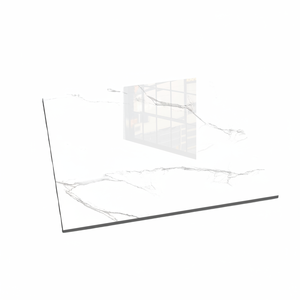 Nuevo Diseño de Alta Calidad, Baldosas de Porcelana Brillante con Efecto Mármol Comprimido Antideslizantes, Clásicas para Interiores, 600x600mm, Resistentes al Desgaste - Product Image 1