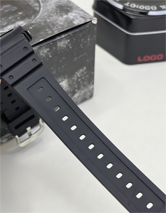 Montre mécanique automatique haut de gamme pour homme avec cadran ajouré, largeur de bracelet 24 mm, mouvement Shanghai - Product Image 3