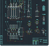 Transformador de Distribución Trifásico Rainbow SZ13-50000/35 de 35kV y 50000kVA, Baja Pérdida, Sumergido en Aceite, con Bobinado de Cobre Puro