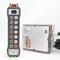 Control Remoto Inalámbrico Industrial a Prueba de Agua y Polvo IP66 para Grúas, Control Remoto por Radio para Polipastos Eléctricos Universales