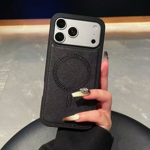 Étui de téléphone magnétique en cuir pour <span class=keywords><strong>iPhone</strong></span> 15 14 13 <span class=keywords><strong>12</strong></span> 11 Pro Max, grande fenêtre de visualisation, protection intégrale à 360°, antichoc - Product Image 5