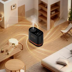 SCENTA 2026 新款 USB 充电式香薰机，适用于家庭、办公室、瑜伽，带数字时钟显示，空气清新剂批发 - Product Image 4