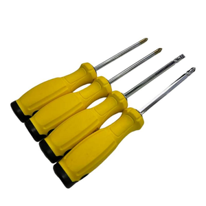 Tournevis à lame fixe en acier <span class=keywords><strong>S2</strong></span>, tournevis manuel de qualité professionnelle avec poignée antidérapante à toucher doux - Product Image 1