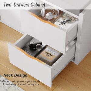SENYU Spacesaving Hallway <b>Shoe</b> Rack <b>Storage</b> Bench Cushioned Seating Mudroom Organizer Pullout Drawers Open Shelf Unit - Product Image 4