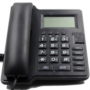 Nouvelle arrivée Modèle d'identification de l'appelant Téléphone à ligne <span class=keywords><strong>fixe</strong></span> filaire Ensembles téléphoniques analogiques - Product Image 3