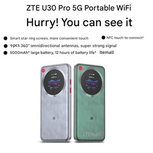 Vente en gros de ZTE U30 Pro 5G, point d'accès Wi-Fi, écran tactile et batterie de 12 heures - Product Image 4