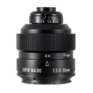 Ống kính siêu 20mm F2.0 4:1x phù hợp với ống kính macro đơn và Micro