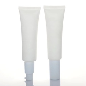 OEM HDPE Tube for Face Cream Essence Airless Dispensing <b>Sunscreen</b> Tube with Lotion Pump Cosmetic Soft Tube with Airless Pump - Product Image 5
