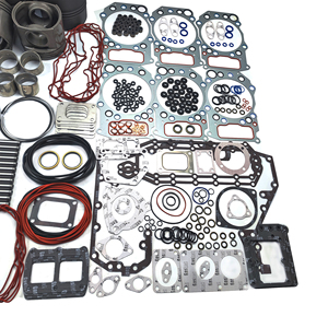Revisione Set di riparazione 6 d170 SA6D170E SAA6D170E <span class=keywords><strong>Kit</strong></span> di guarnizioni per pistoni per motore Diesel Komatsu <span class=keywords><strong>Kit</strong></span> di ricostruzione - Product Image 2
