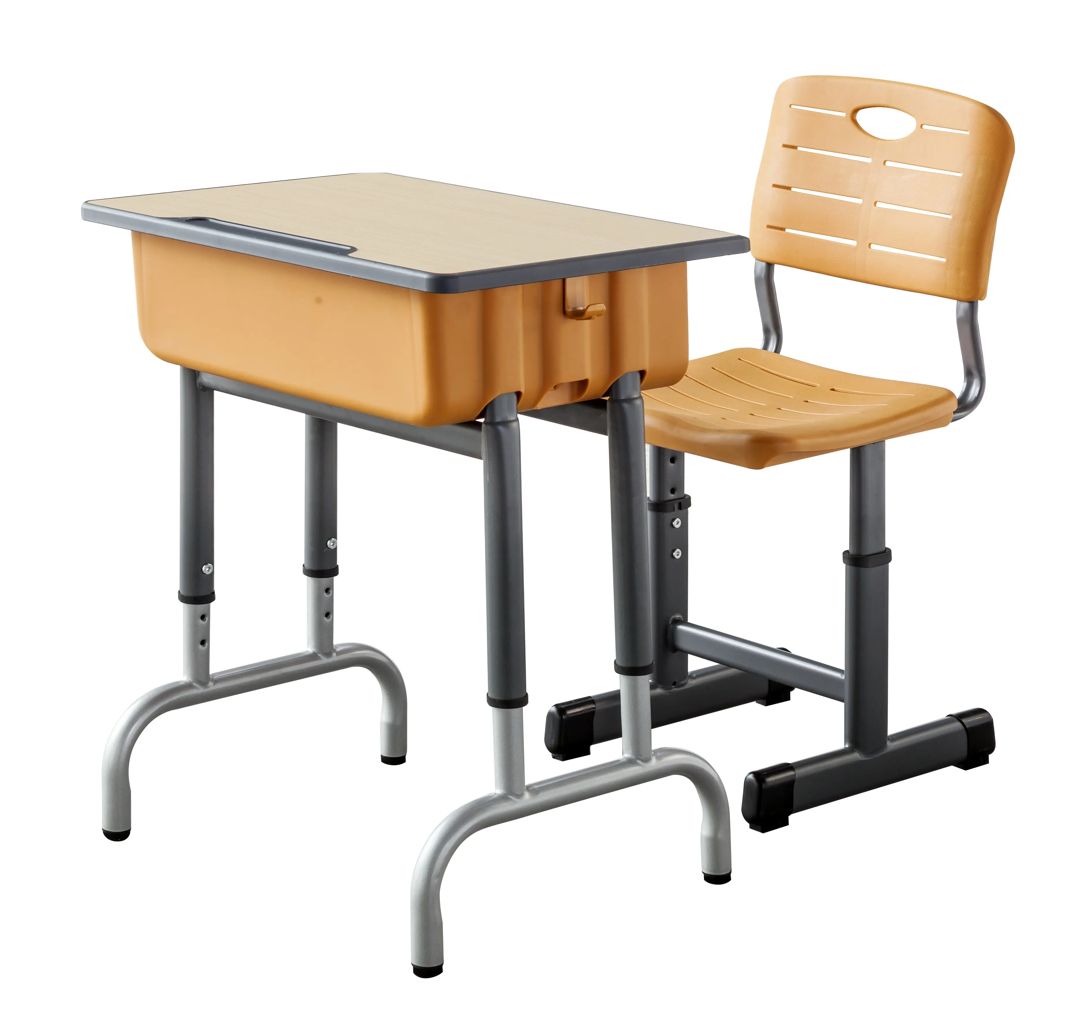 Table d'école ergonomique confortable à hauteur réglable Bureau et chaise réglables en hauteur